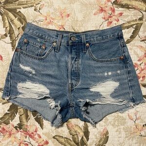 Levi's 501 denim shorts